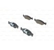 BOSCH Fren balatası seti 17, 5mm, gıcırtı önleyici plaka ile, piston klipsli — Ford Puma (1)