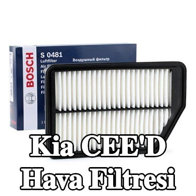 BOSCH Hava filtresi — 2017 Kia Cee'd