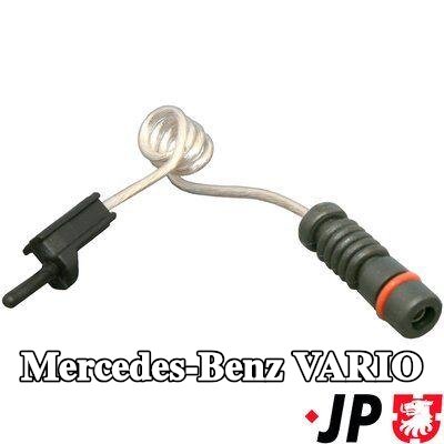 JP GROUP مستشعر، تآكل وسادات الفرامل — Mercedes-Benz Vario