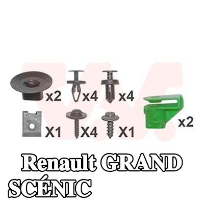 VAN WEZEL طقم التثبيت، المصد — 2004 Renault Grand Scénic