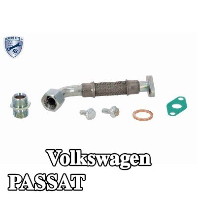 VAICO أنبوب الزيت, الشاحن مع مجموعة التثبيت — 1998 Volkswagen Passat