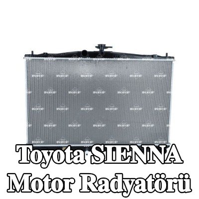 NRF Motor radyatörü Alüminyum — Toyota Sienna