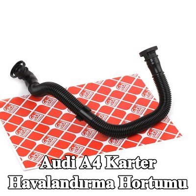 FEBI BILSTEIN Hızlı bağlantı elemanlı karter havalandırma hortumu — 2004 Audi A4