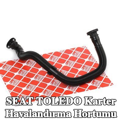 FEBI BILSTEIN Hızlı bağlantı elemanlı karter havalandırma hortumu — 2005 SEAT Toledo