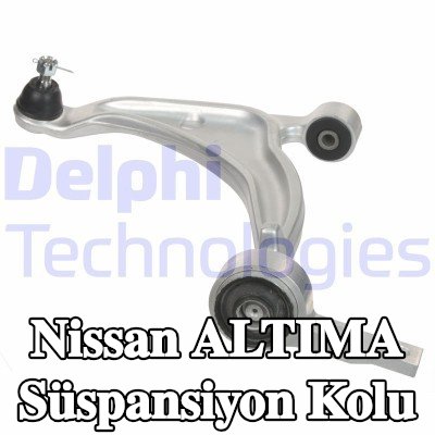 DELPHI Ön Aks Sol Süspansiyon Kolu, Alt, Alüminyum, bilyeli mafsal ile — 2006 Nissan Altima
