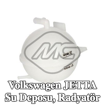 Metalcaucho Su Deposu, radyatör — 1990 Volkswagen Jetta
