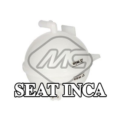 Metalcaucho خزان الماء، المبرد — SEAT Inca