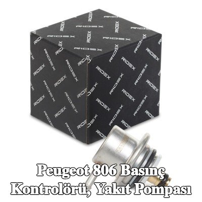 RIDEX Basınç kontrolörü, yakıt pompası — Peugeot 806