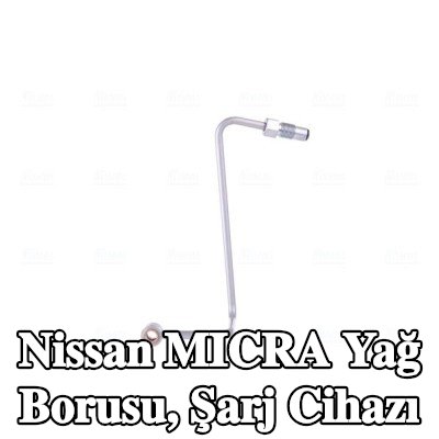 NISSENS Yağ Borusu, şarj cihazı — 2003 Nissan Micra