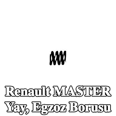 VEGAZ Yay, egzoz borusu — 1998 Renault Master