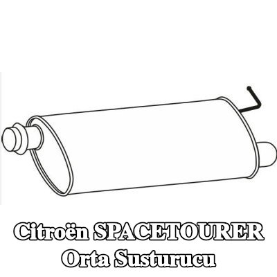 VEGAZ Orta susturucu — Citroën Spacetourer