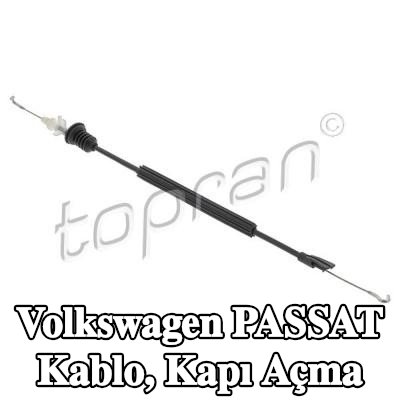 TOPRAN Kablo, Arka kapı açma kolu, her iki taraf, iç — Volkswagen Passat