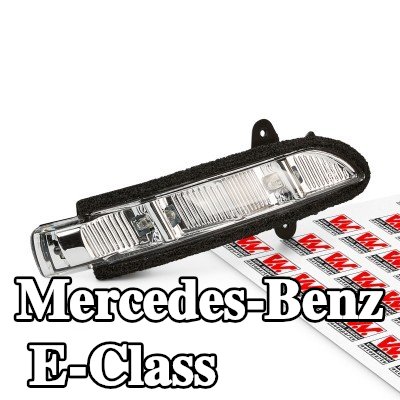 VAN WEZEL مؤشر جانبي مرآة خارجية يمين — 2004 Mercedes-Benz E-Class