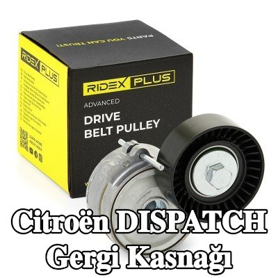 RIDEX PLUS Gergi kasnağı — 2012 Citroën Dispatch