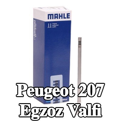MAHLE Egzoz valfi, egzoz tarafı, Zırhlı valf yuvası — 2012 Peugeot 207