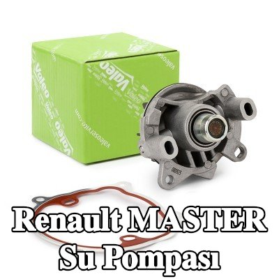VALEO Kapaksız su pompası, conta/sızdırmazlık elemanları ile — 2011 Renault Master
