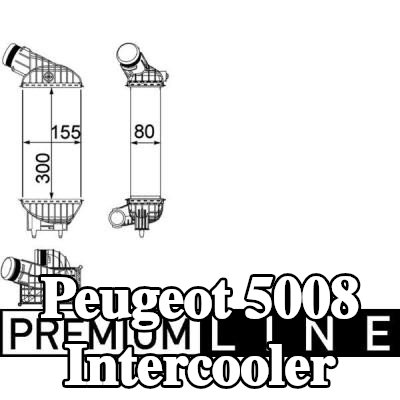 MAHLE Intercooler — 2009 Peugeot 5008