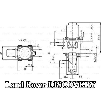 BOSCH صمام التحكم في هواء السحب — Land Rover Discovery