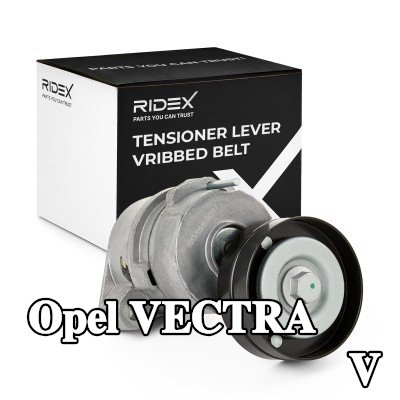 RIDEX ذراع الموتر، الحزام المضلع على شكل V — 2003 Opel Vectra