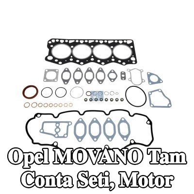 DT Spare Parts Tam Conta Seti, silindir kapağı contalı motor — 2000 Opel Movano