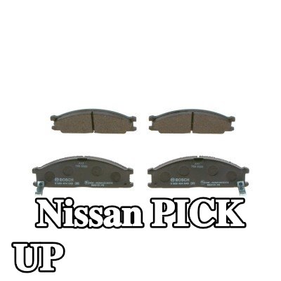 BOSCH مجموعة وسادات الفرامل 17mm — Nissan Pick Up