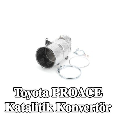 NAP carparts Sabitleme/montaj malzemesi dahil katalitik konvertör — 2014 Toyota Proace