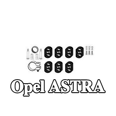 VEGAZ طقم تركيب العادم — 2002 Opel Astra
