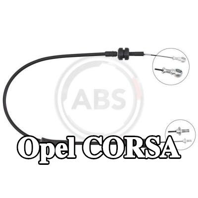 A.B.S. كابل الخانق — 1990 Opel Corsa