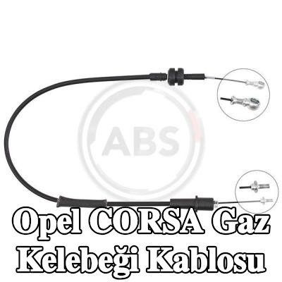 A.B.S. Gaz kelebeği kablosu — 1990 Opel Corsa