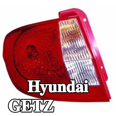 ABAKUS المصباح الخلفي الأيمن, بدون لمبة, بدون حامل لمبة — 2008 Hyundai Getz