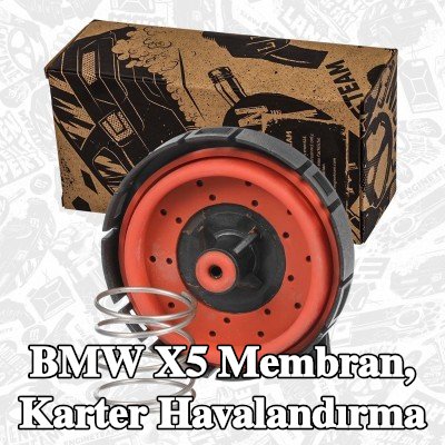 ET ENGINETEAM Membran, karter havalandırma — 2003 BMW X5