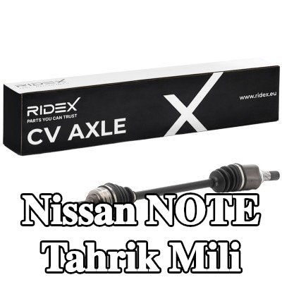 RIDEX Tahrik mili Ön Aks Sol, 689mm — Nissan Note