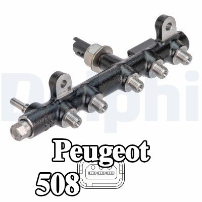 DELPHI قضيب الوقود — Peugeot 508