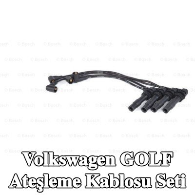 BOSCH Ateşleme kablosu seti — 2002 Volkswagen Golf