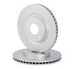 VALEO Ön aks fren diski, Outer Diameter: 296mm, Havalandırmalı, Kaplamalı, ABS sensör halkası olmadan, entegre tekerlek yatağı olmadan — Nissan Rogue (2)