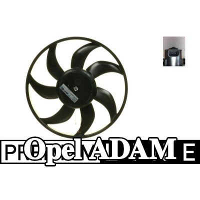 MAHLE مروحة, المبرد 335mm — Opel Adam