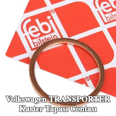 FEBI BILSTEIN Karter tapası rondelası Bakır, Inner Diameter: 26mm — 2002 Volkswagen Transporter
