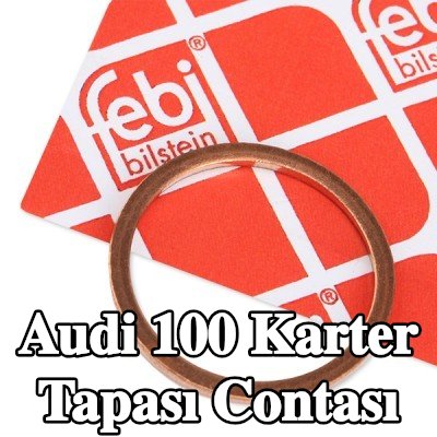 FEBI BILSTEIN Karter tapası rondelası Bakır, Inner Diameter: 26mm — Audi 100