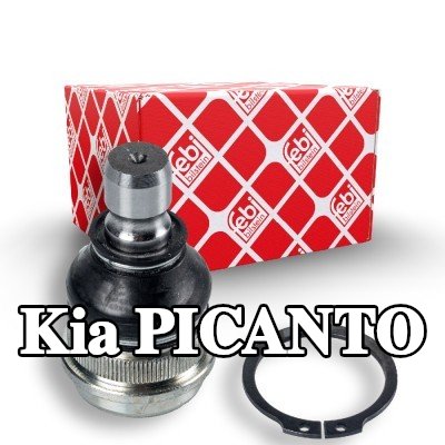 FEBI BILSTEIN مفصل كروي للمحور الأمامي الأيسر, المحور الأمامي الأيمن, السفلي, 18mm — Kia Picanto