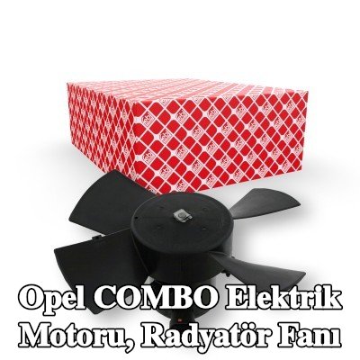 FEBI BILSTEIN Elektrik Motoru, radyatör fanı — Opel Combo