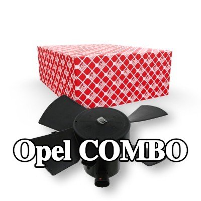 FEBI BILSTEIN محرك كهربائي، مروحة المبرد — Opel Combo