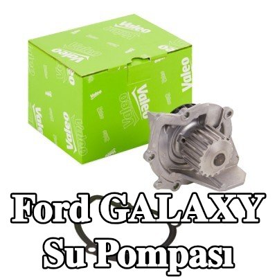 VALEO Kapaksız su pompası, conta/sızdırmazlık elemanları ile — 2012 Ford Galaxy