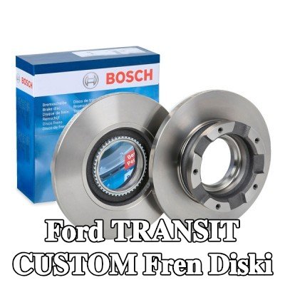 BOSCH Fren diski Dış Çap: 288mm, düz, Yağlanmış, ABS sensör halkalı — 2012 Ford Transit Custom