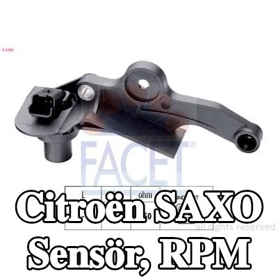 FACET Sensör, RPM İtalya'da üretilmiştir - Orijinal Ekipman Eşdeğeri — Citroën Saxo