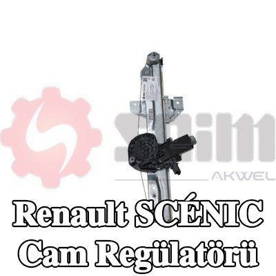 SEIM Sağ arka cam regülatörü, Elektrikli, elektrik motorlu — Renault Scénic