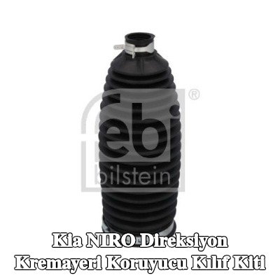 FEBI BILSTEIN Sol ön aks direksiyon kremayeri kılıfı kiti, Ön Aks Sağ, kelepçeli — Kia Niro
