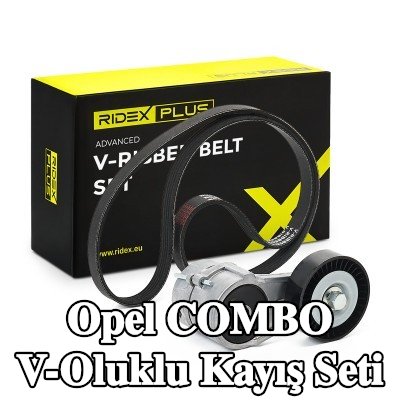 RIDEX PLUS V-Oluklu Kayış Seti — 2011 Opel Combo