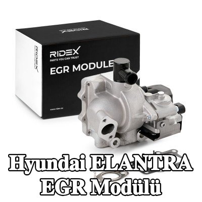 RIDEX Conta/sızdırmazlık elemanlı EGR Modülü, Kontrol Ünitesi/Yazılımı eğitilmeli/güncellenmelidir — Hyundai Elantra