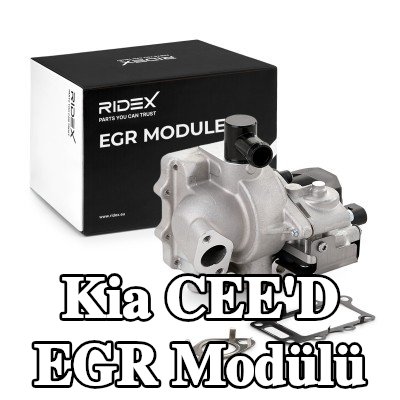 RIDEX Conta/sızdırmazlık elemanlı EGR Modülü, Kontrol Ünitesi/Yazılımı eğitilmeli/güncellenmelidir — Kia Cee'd