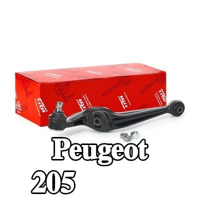 TRW ذراع التعليق للمحور الأمامي, السفلي, يمين, خارجي, مع ملحقات — Peugeot 205
